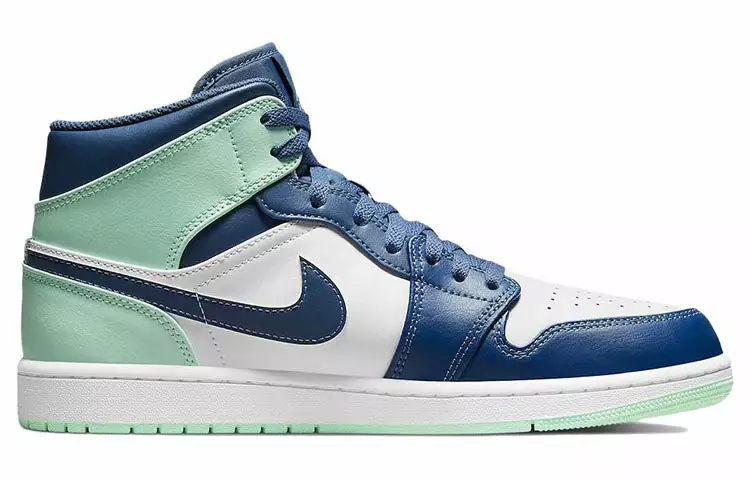 Air Jordan 1 Mid 'Blue Mint' 554724-413 2 Air Jordan 1 Mid 'Blue Mint' 554724-413 - Image 2