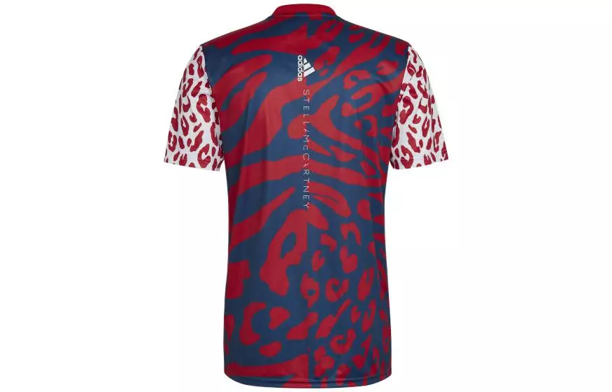 adidas x Stella Mccartney Crossover Arsenal FC pre-match jersey Soccer/Football Red Jersey HI2144 2 adidas x Stella Mccartney Crossover Arsenal FC pre-match jersey Soccer/Football Red Jersey HI2144 - Image 2