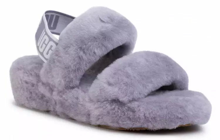 (WMNS) UGG Oh Yeah Sandals Gray Purple 1107953-SAMT 2 (WMNS) UGG Oh Yeah Sandals Gray Purple 1107953-SAMT - Image 2