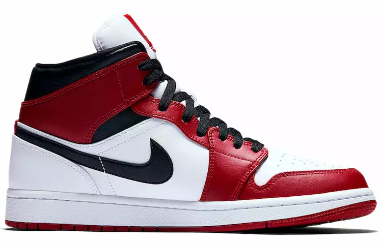 Air Jordan 1 Mid 'Chicago' 554724-173 2 Air Jordan 1 Mid 'Chicago' 554724-173 - Image 2