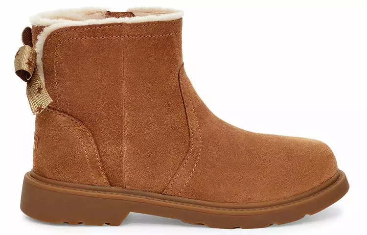 UGG Lynde Fleece Lined Big Boys Brown 1115831K-CHE 2 UGG Lynde Fleece Lined Big Boys Brown 1115831K-CHE - Image 2