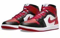 (WMNS) Air Jordan 1 Mid 'Alternate Bred Toe' BQ6472-079 -Air-jordan Sales Shop 2 6c2e727c d774 42d3 8409 a4133b58272c