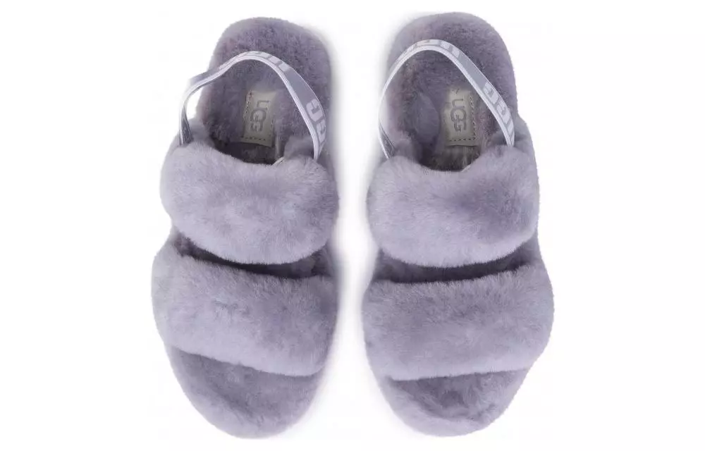 (WMNS) UGG Oh Yeah Sandals Gray Purple 1107953-SAMT 3 (WMNS) UGG Oh Yeah Sandals Gray Purple 1107953-SAMT - Image 3