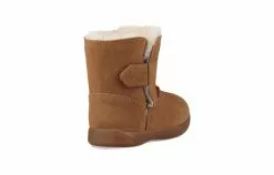 (KIDS) UGG Keelan Velcro Fleece Lined Brown 1096089T-CHE -Air-jordan Sales Shop 2 c22a2140 dde7 4899 8afa ec47c0115e4d