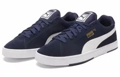 Male PUMA Suede Skate shoes 'Blue White' 356414-28 -Air-jordan Sales Shop 2 cb64491d 074c 4f85 83df 148d89bb3d53