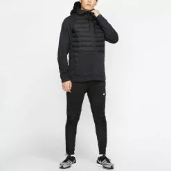 Nike Stay Warm Solid Color Sports Training Hooded Padded Jacket Black BV6299-010 -Air-jordan Sales Shop 3 4d59d361 5fb3 4617 9d4a fc9a1a4ba4b7