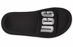 (WMNS) UGG Laton Slide Black Silver Slippers 'Black Silver' 1110110-BSVR -Air-jordan Sales Shop 3 ab4faa0f efde 4962 997b 18a4b49fdb11