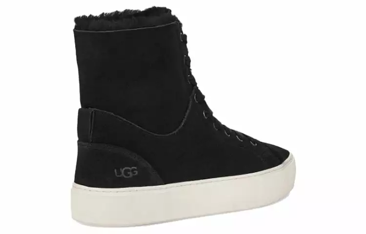 (WMNS) UGG Beven Casual Skateboarding Shoes Black 1104070-BLK 4 (WMNS) UGG Beven Casual Skateboarding Shoes Black 1104070-BLK - Image 4