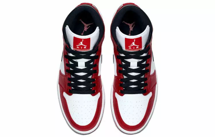 Air Jordan 1 Mid 'Chicago' 554724-173 4 Air Jordan 1 Mid 'Chicago' 554724-173 - Image 4