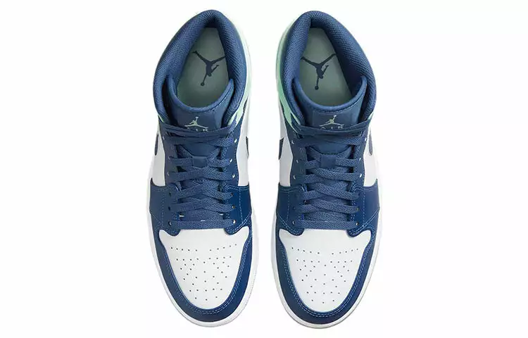 Air Jordan 1 Mid 'Blue Mint' 554724-413 4 Air Jordan 1 Mid 'Blue Mint' 554724-413 - Image 4