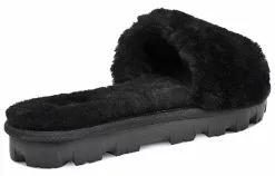 (WMNS) UGG Cozette Slide Black Slippers 1100892-BLK -Air-jordan Sales Shop 3 df6e5ea1 cca6 4f41 9dd0 4a9cc56f4070