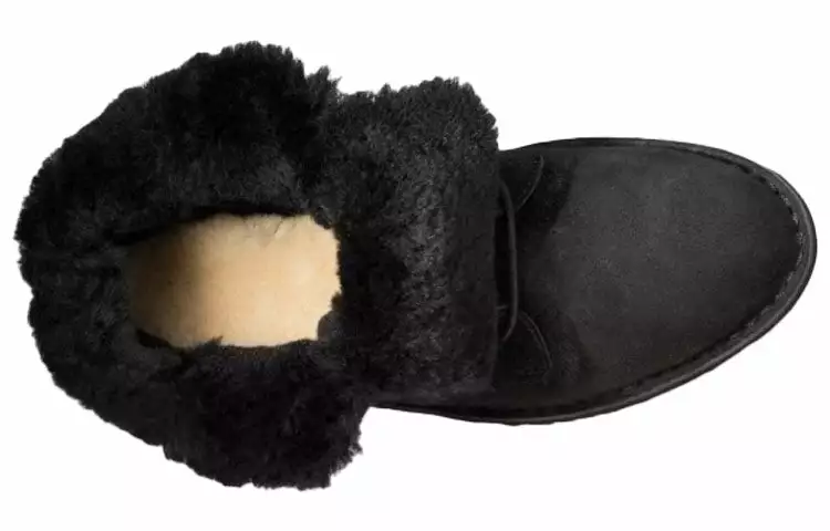 (WMNS) UGG Quincy Boot Short Boots Black 1012359-BLK 5 (WMNS) UGG Quincy Boot Short Boots Black 1012359-BLK - Image 5