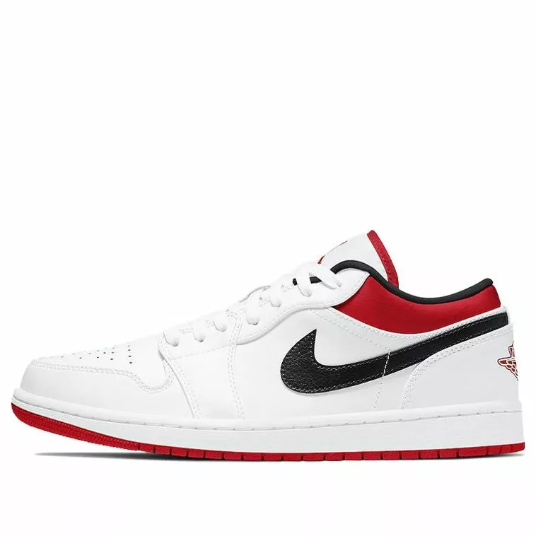 Air Jordan 1 Low 'White University Red' 553558-118 1 Air Jordan 1 Low 'White University Red' 553558-118