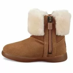 (KIDS) UGG Ramona Fleece Lined Brown 1095571T-CHE