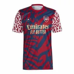 adidas x Stella Mccartney Crossover Arsenal FC pre-match jersey Soccer/Football Red Jersey HI2144