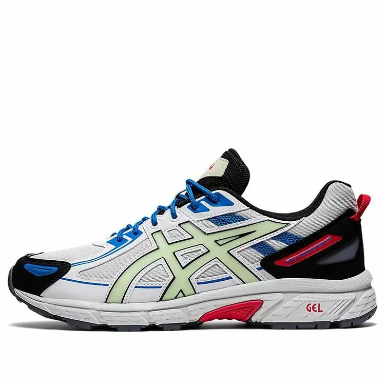 Asics Gel-Venture 6 White Grey Green Blue Men Running Sports Shoes 1201A366-020 1 Asics Gel-Venture 6 White Grey Green Blue Men Running Sports Shoes 1201A366-020
