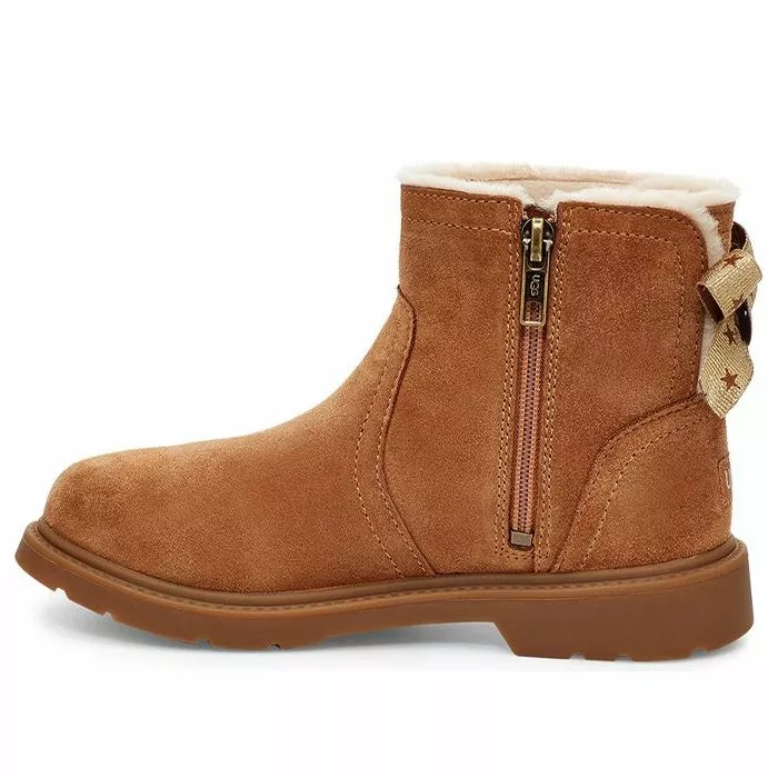 UGG Lynde Fleece Lined Big Boys Brown 1115831K-CHE 1 UGG Lynde Fleece Lined Big Boys Brown 1115831K-CHE