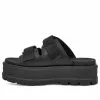 (WMNS) UGG Clem Black Slippers 1119951-BLLE