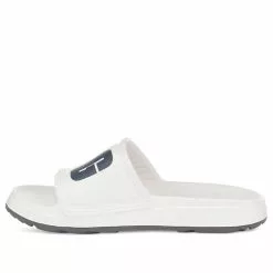 (WMNS) UGG Wilcox Slide Minimalistic Cozy Thick Sole White 1113457-WHT