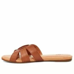 (WMNS) UGG Teague Brown Slippers 1119750-TLTH