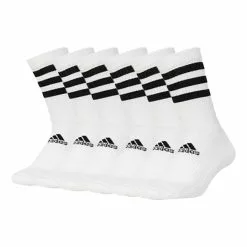 Adidas Classical Mid Sports Basketball Socks Unisex White FH6628