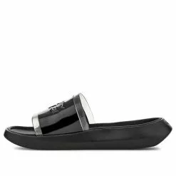 (WMNS) UGG Hilama Slide Black Slippers 1109592-BLK