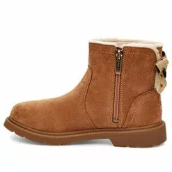 (KIDS) UGG Lynde Fleece Lined Brown 1115831T-CHE