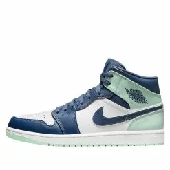 Air Jordan 1 Mid 'Blue Mint' 554724-413
